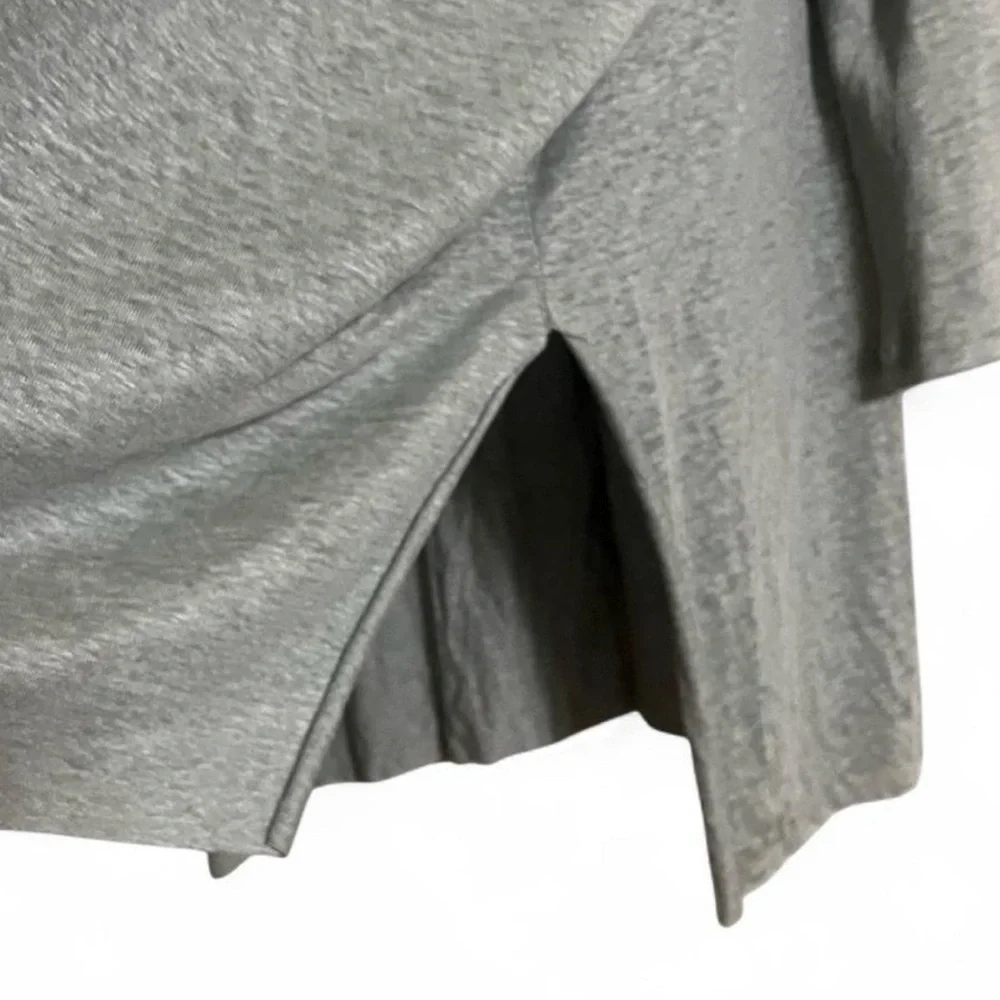 Easel Top Sz L Oversized 100% Sage Green Tunic Feminine Flowy Lightweight - Picture 5 of 8